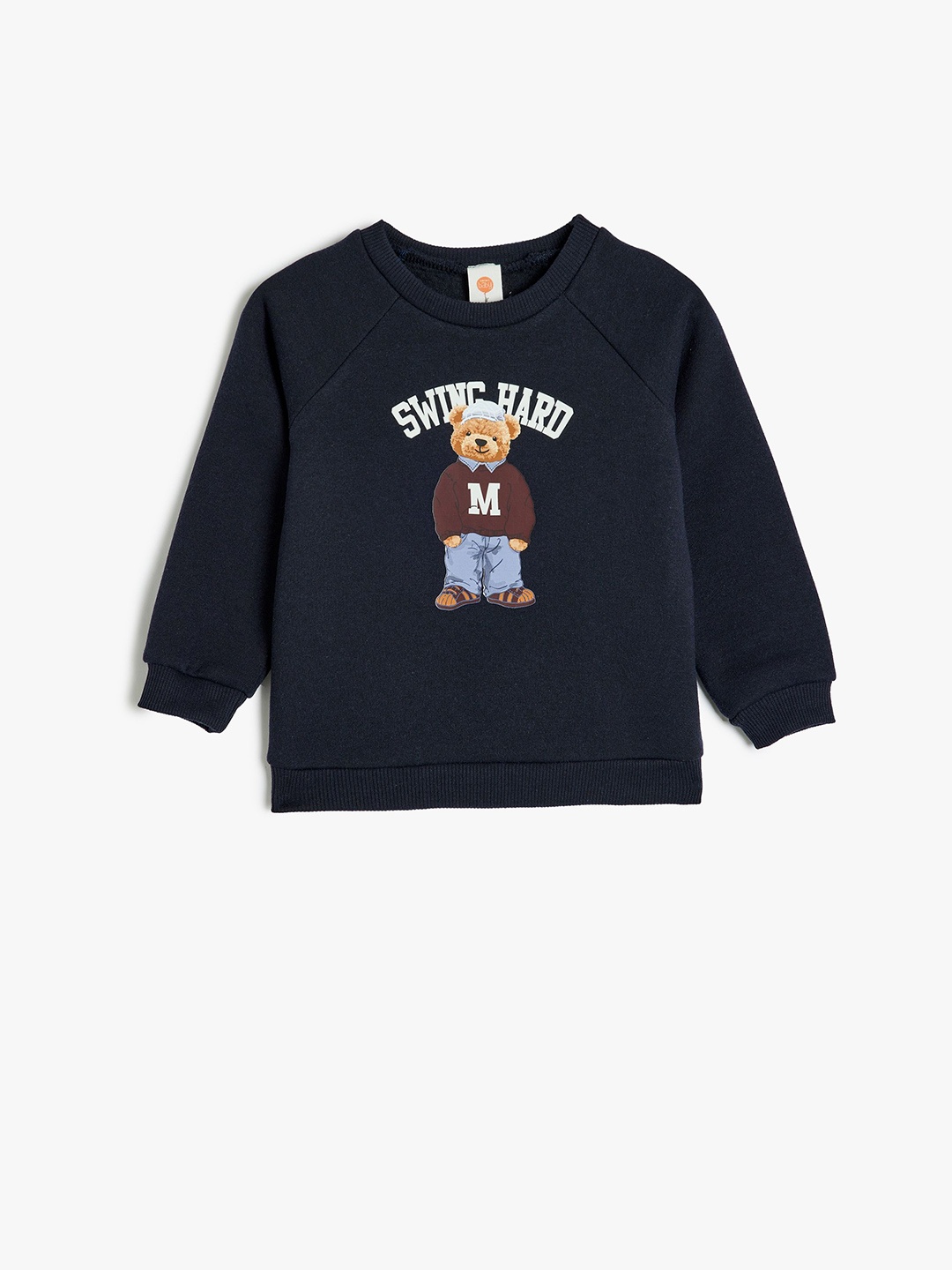 

Koton Boys Graphic Printed Sweatshirt, Navy blue