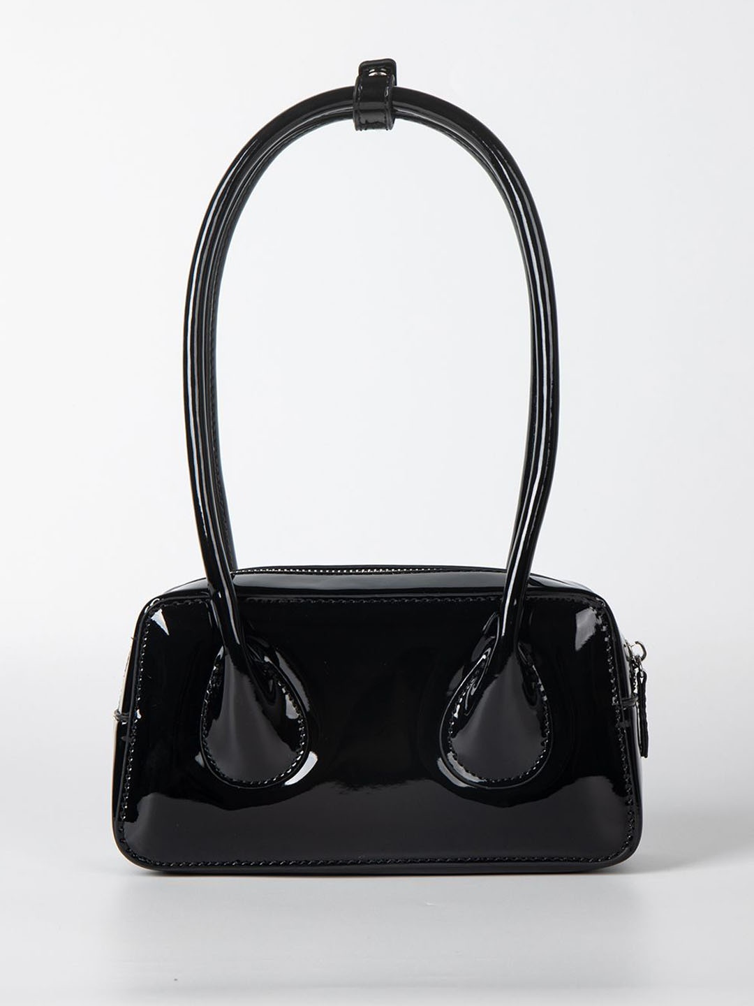 

RAVE PU Structured Shoulder Bag, Black