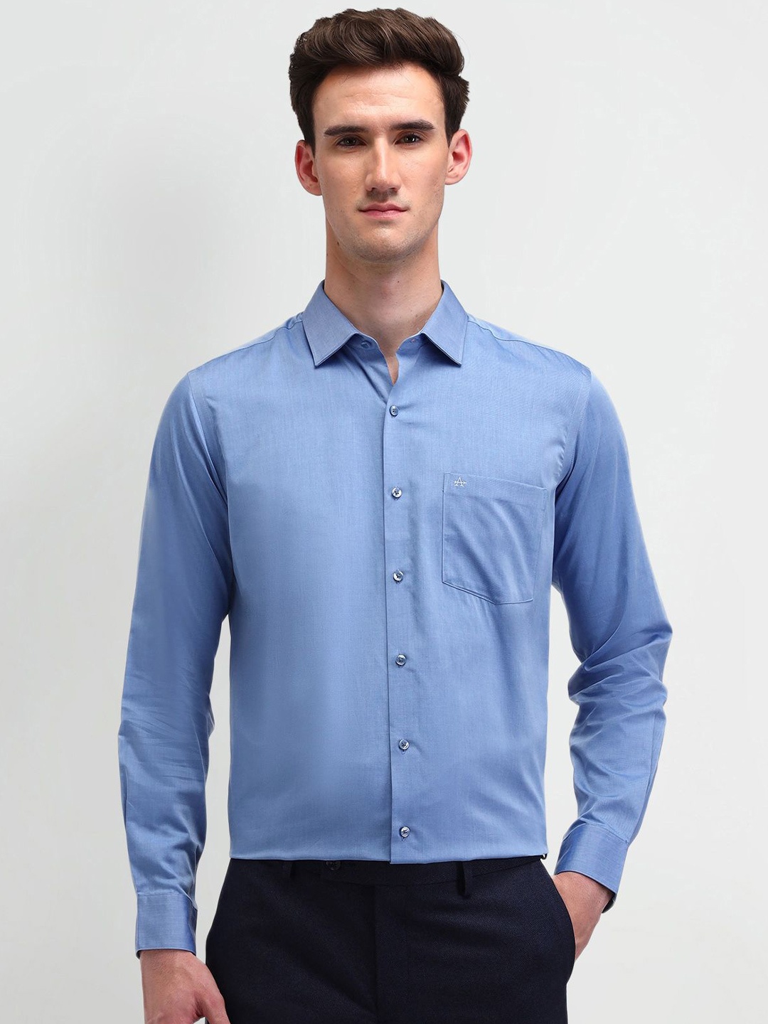 

Arrow Men Classic Opaque Formal Shirt, Blue