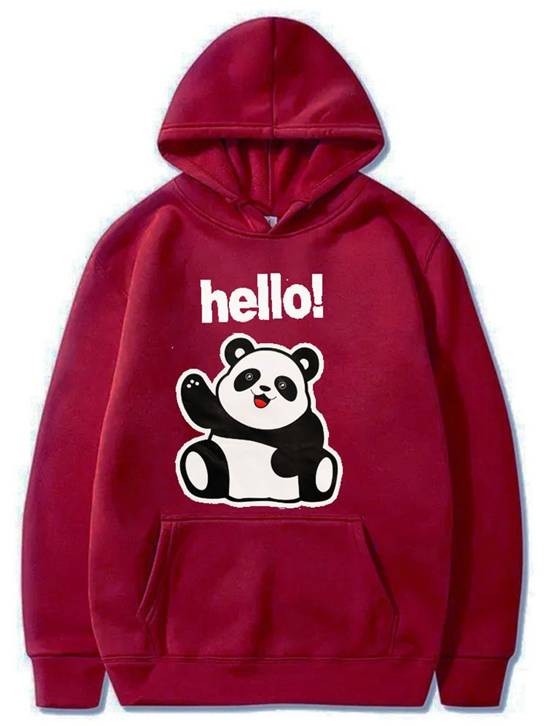 

BAESD Unisex Kids Graphic Printed Hooded Sweatshirt, Maroon