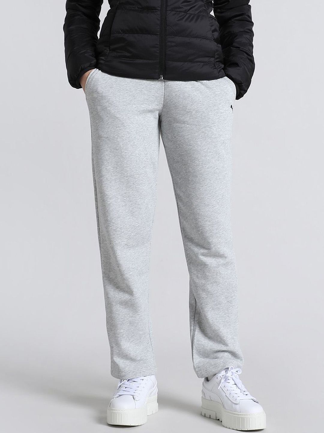 

Puma Essentials Women Mid-Rise Sweat Pants, Grey