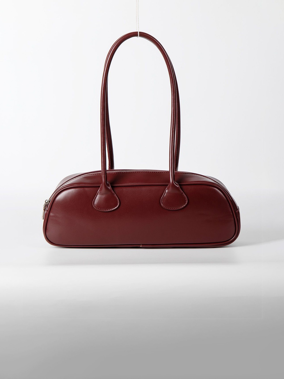 

RAVE PU Swagger Handheld Bag with Quilted, Maroon