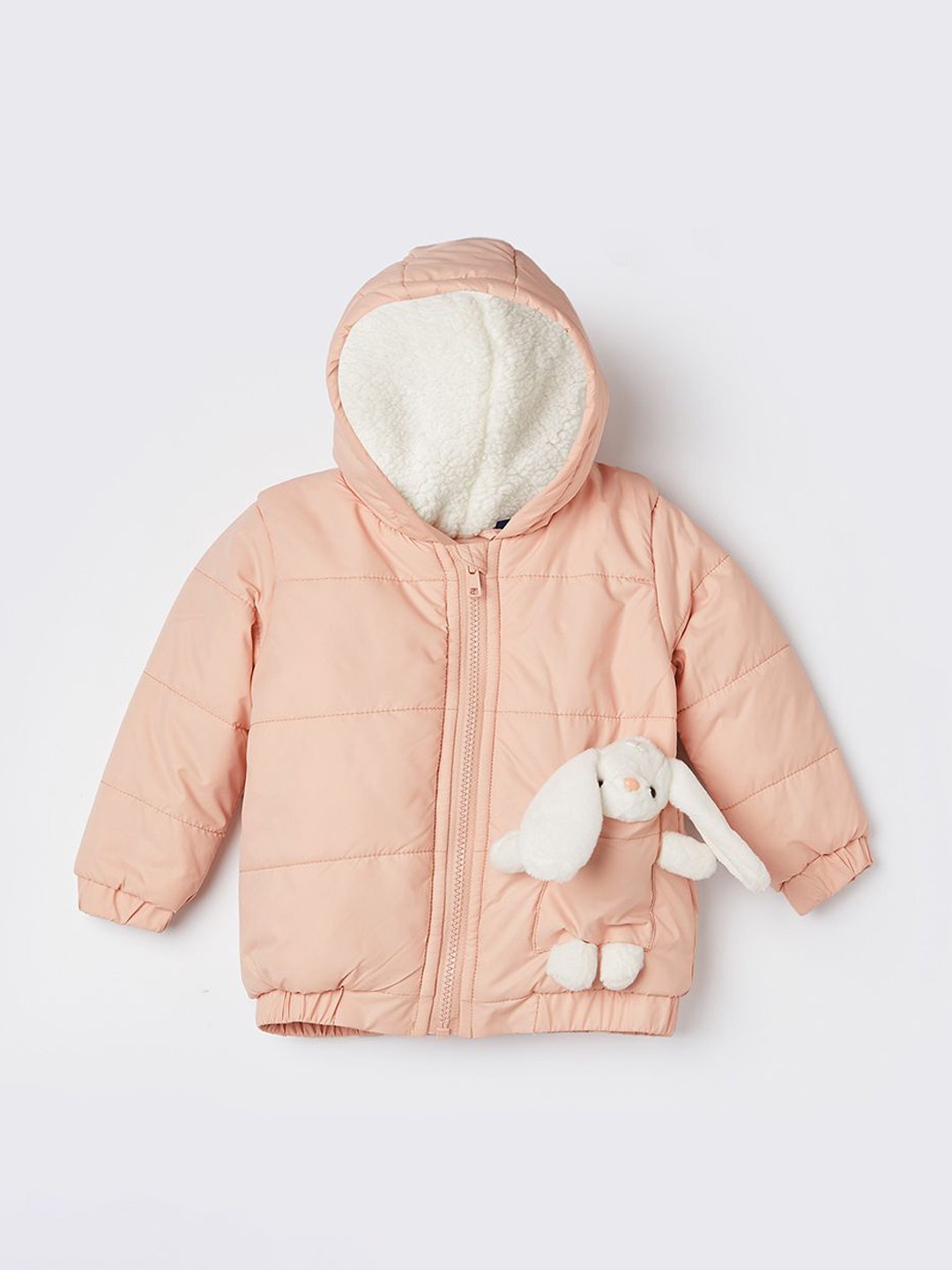 

Juniors by Lifestyle Girls Puffer Jacket, Peach