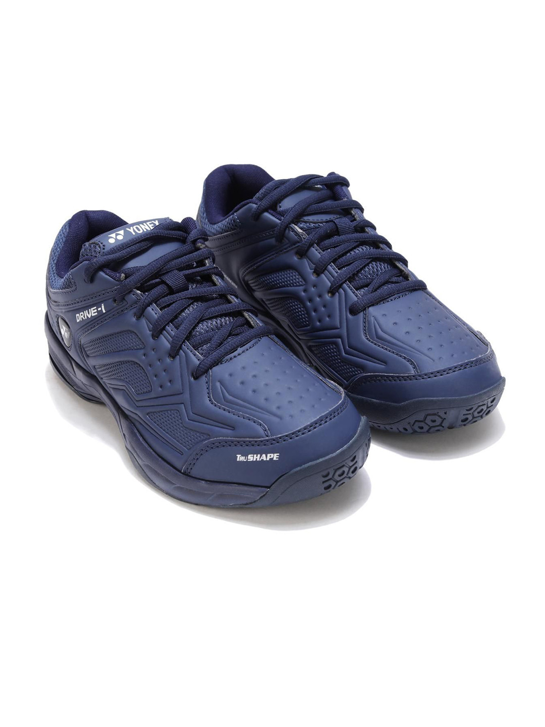 

YONEX Men DRIVE I Non Marking Contagrip Lace-Up Badminton Shoes, Blue