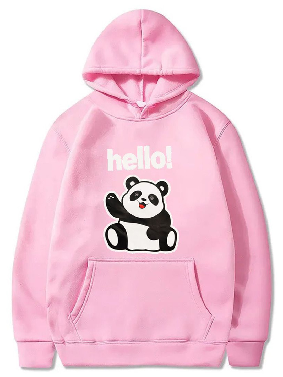 

BAESD Kids Printed Hooded Sweatshirt, Pink