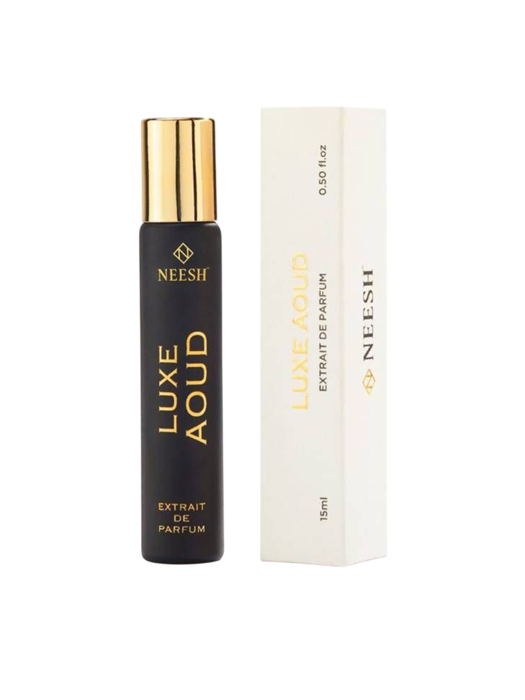 

NEESH Men Luxe Aoud Extrait De Perfum - 15 ml, Black