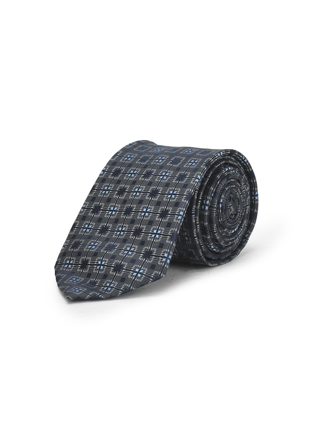 

Cazzano Men Printed Broad Tie, Black