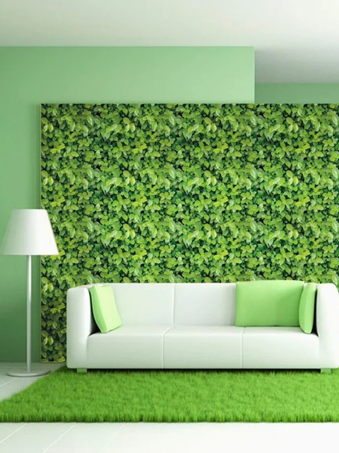 

Asian royal Green Printed Self Adhesive Wall Sticker