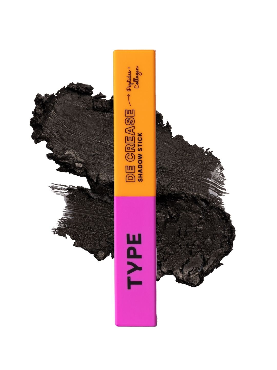 

TYPE BEAUTY INC De Crease Shadow Stick With Peptides & Collagen - 2.5 g - Soot 705, Black