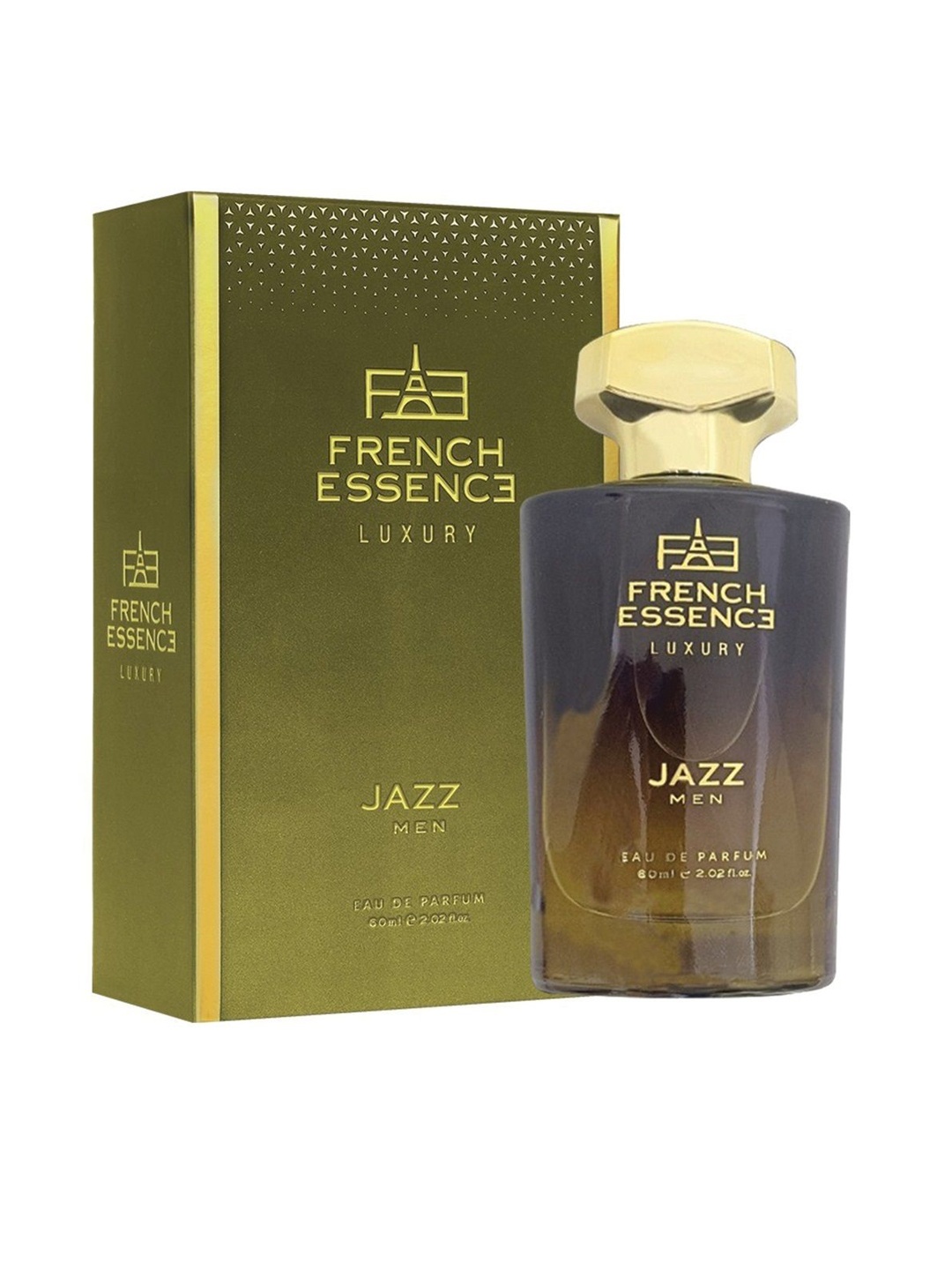 

FRENCH ESSENCE Luxury Jazz Men Eau De Perfume- 60 ml, Yellow