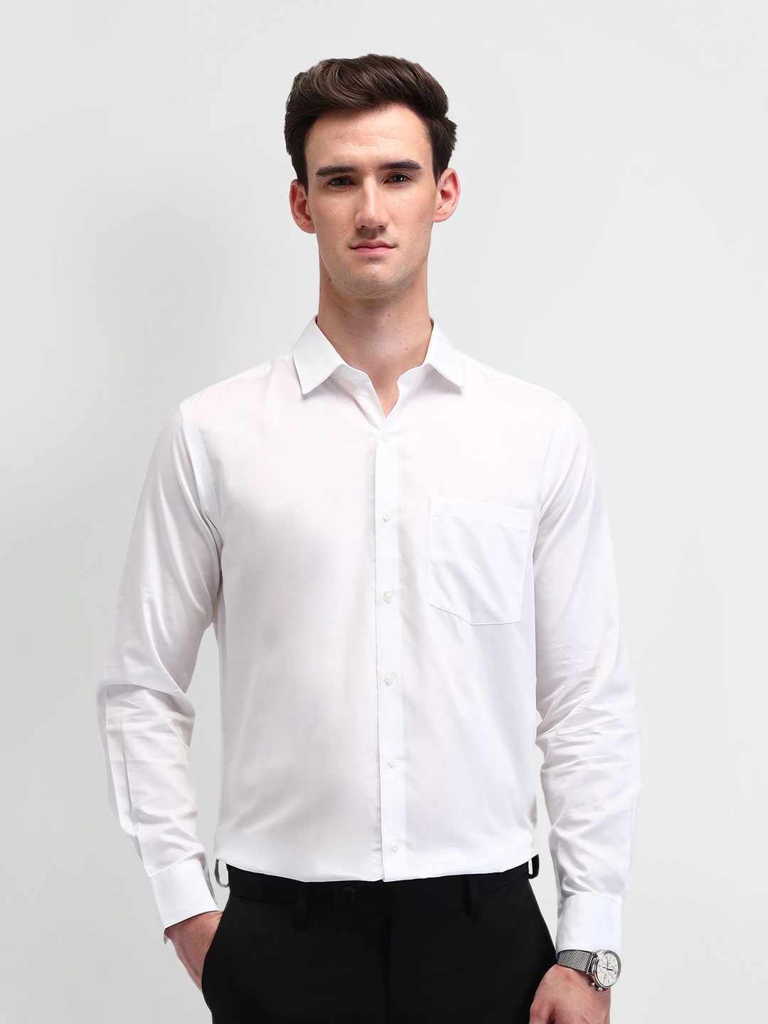 

Arrow Men Classic Opaque Formal Shirt, White