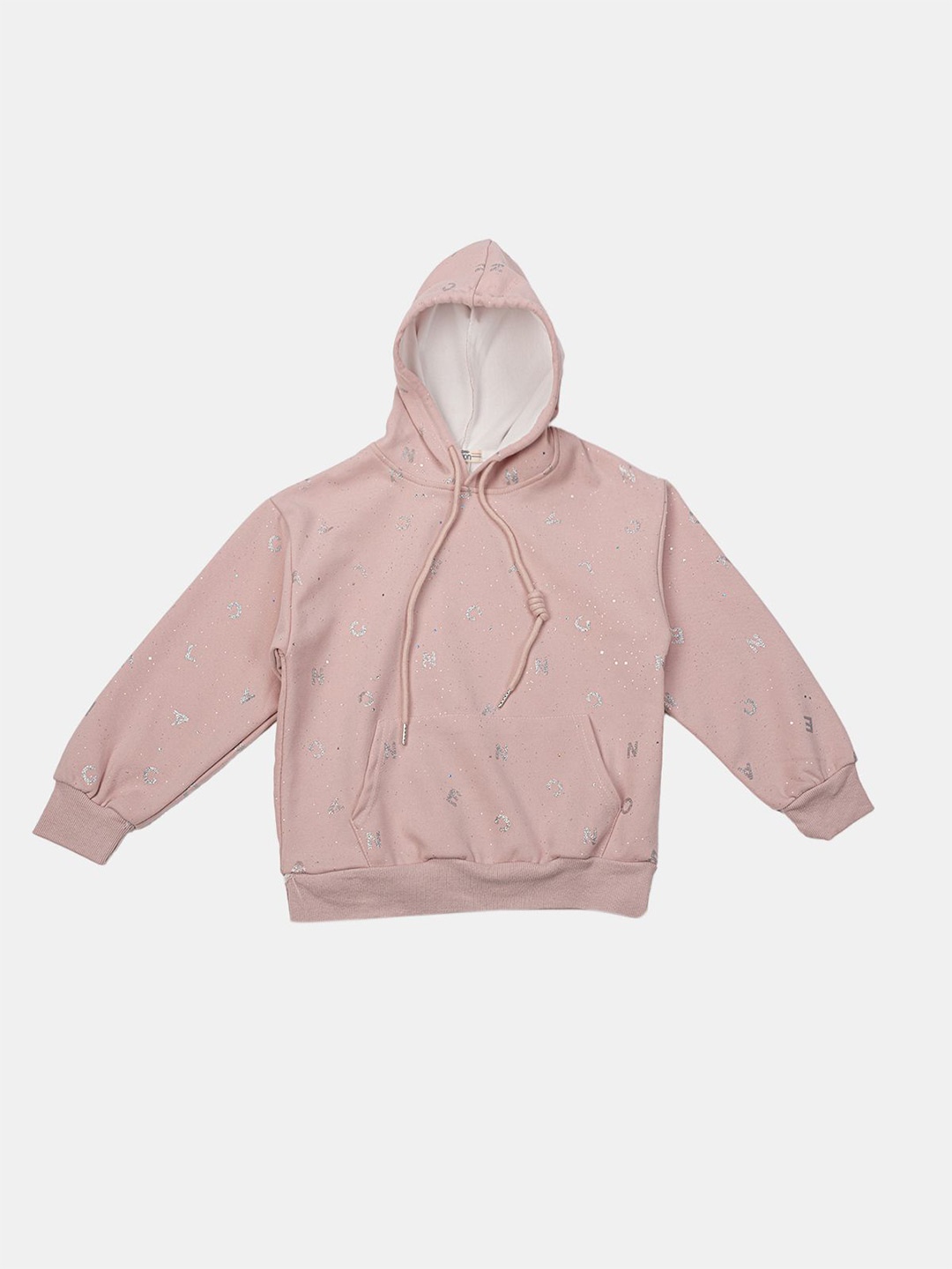 

Albion By CnM Girls Hooded Sweatshirt, Peach
