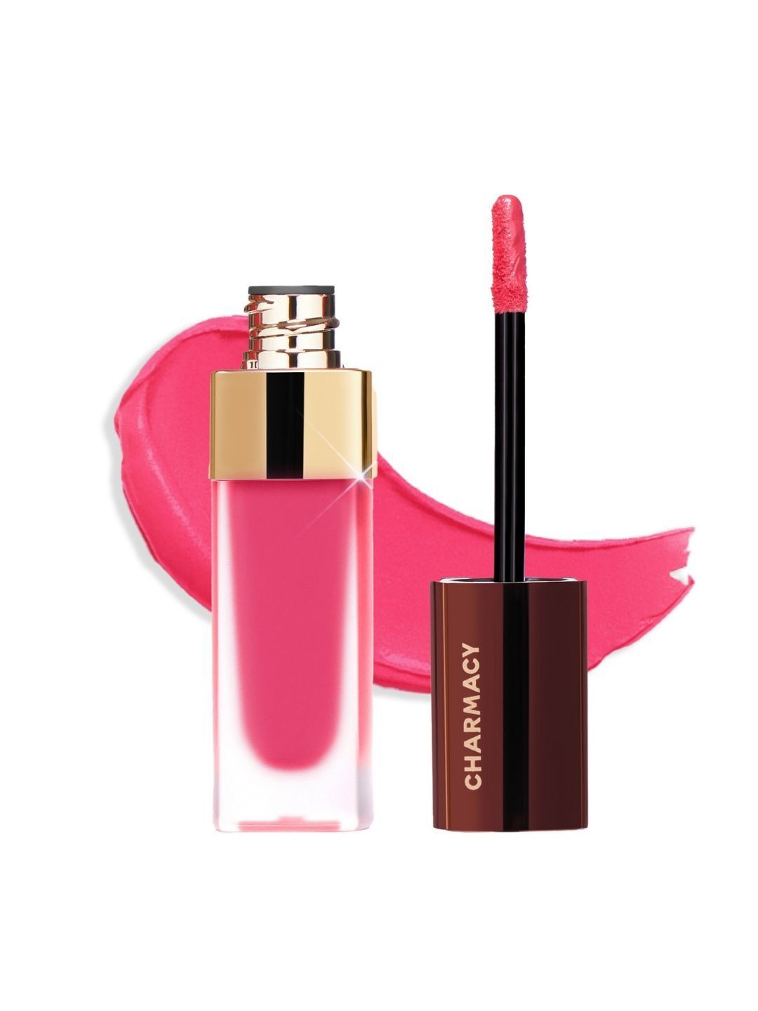 

Charmacy Milano Stunning Long Stay Liquid Lipstick - 5.6 ml Fuchsia Desire - 12, Pink