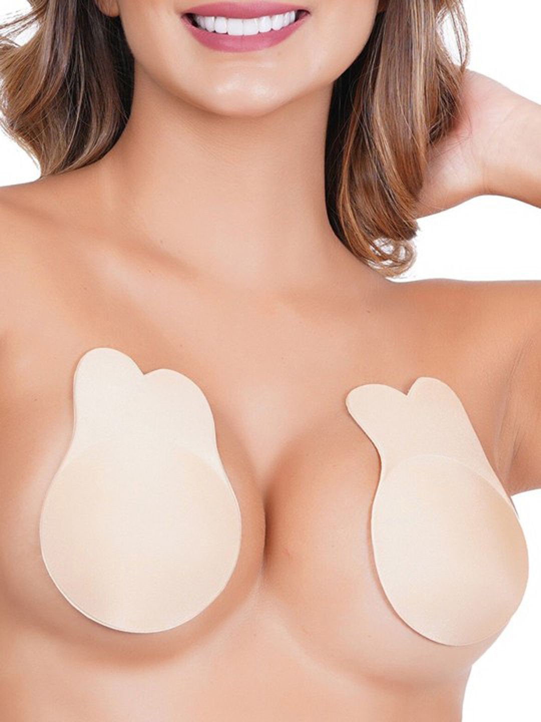 

Softwrap Women Reusable Stick-On Lingerie accessories, Beige