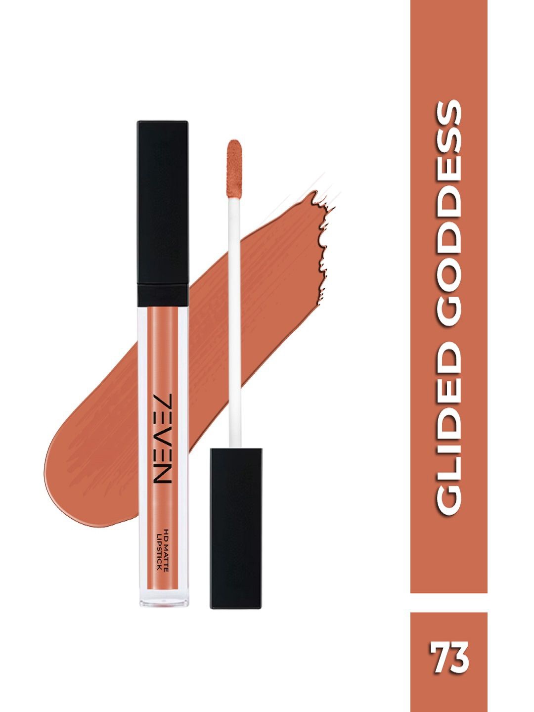 

7EVEN Girls Night Out Creme Matte Liquid Lipstick - 5 ml - Glided Goddess 73, Nude