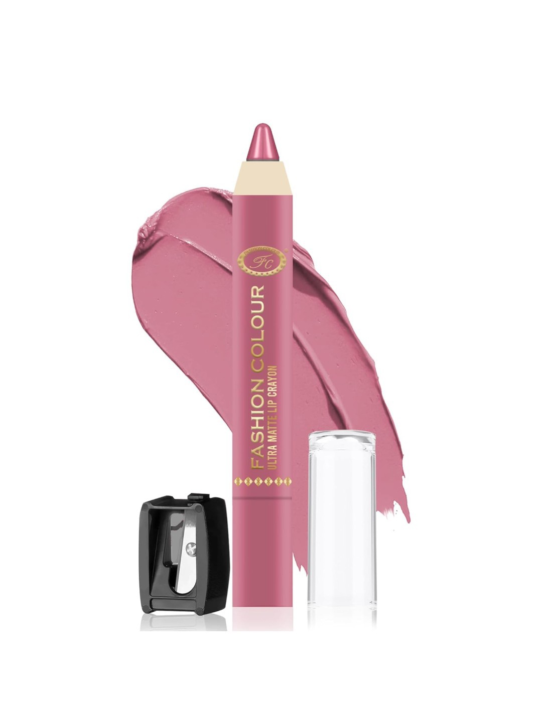 

Fashion Colour Long Lasting Lip Crayon- SMITTEN 2.8gm, Na