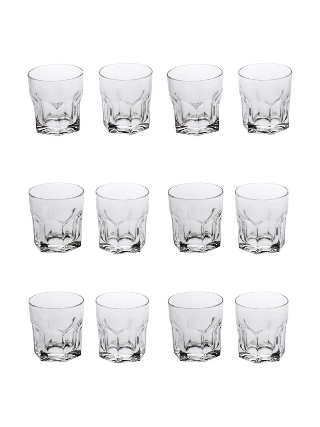 

SOMIL Set Of 12 Transparent Water Glass