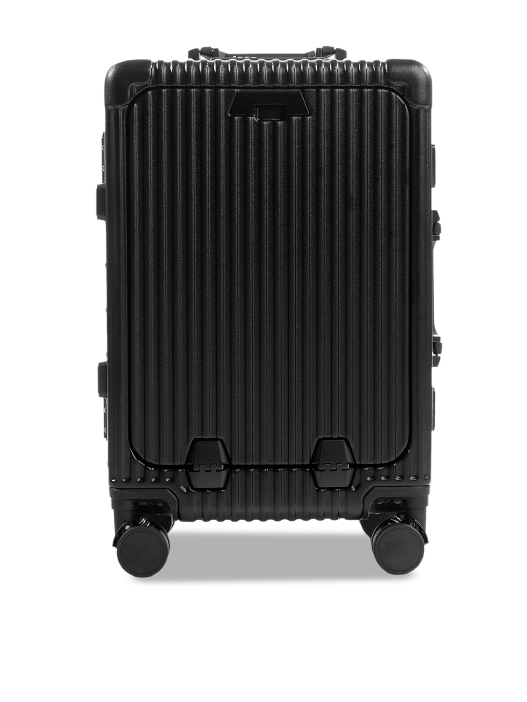 

PYB Hard Sided Cabin Trolly Suitcase, Black