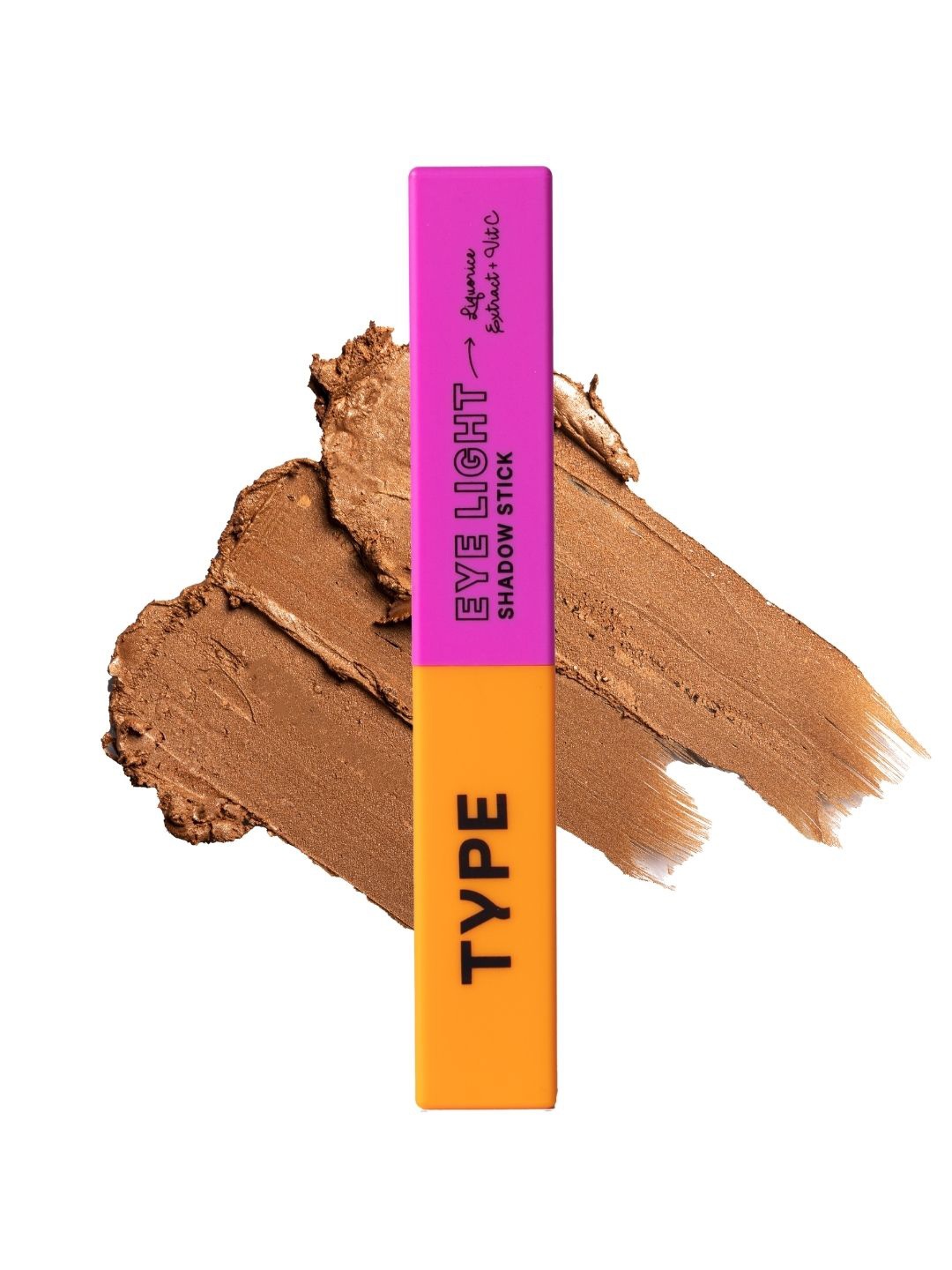 

TYPE BEAUTY INC Eye Light Shadow Stick With Liquorice Extract & Vit C- 2.5 g - Whiskey 711, Brown