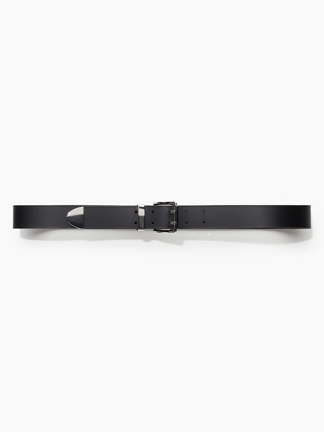 

H&M Men Leather Belt, Black