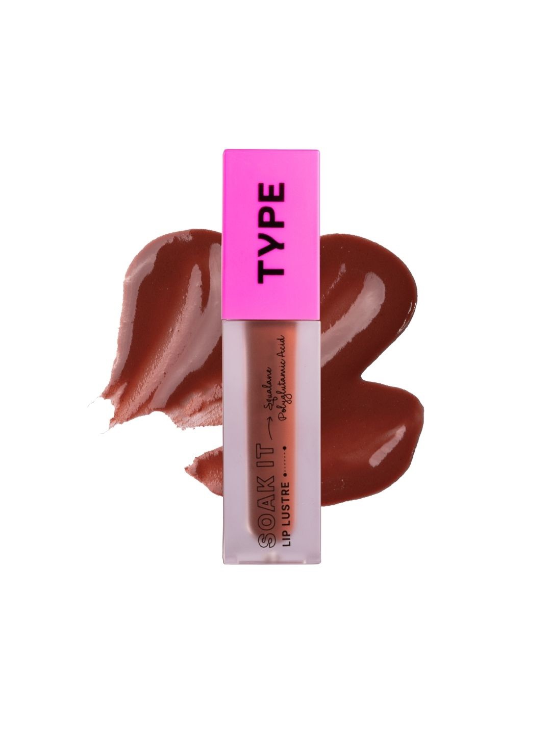 

TYPE BEAUTY INC Soak It Lip Gloss Infused With Squalene - 4 ml - Self Made 402, Red
