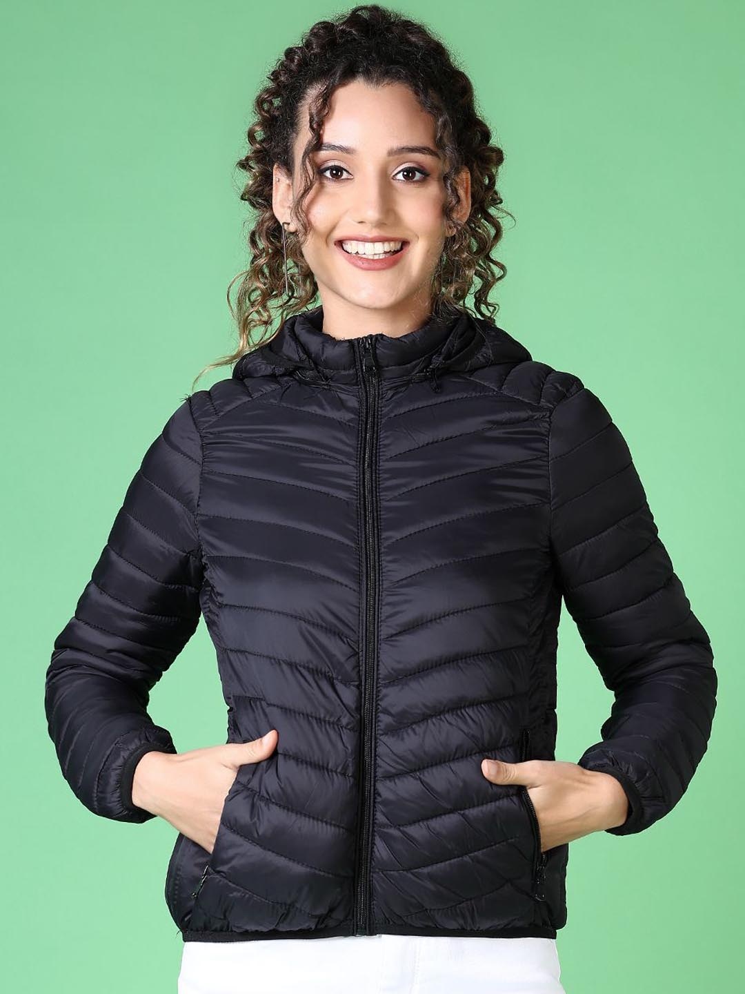 

V-Mart Women Puffer Jacket, Black