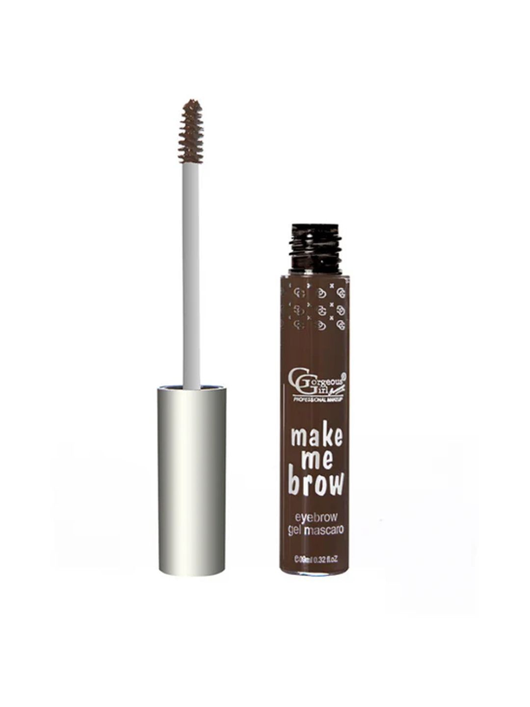 

Gorgeous Girl Make Me Brow Waterproof Eyebrow Gel Mascara - 9 ml - Brown - 08