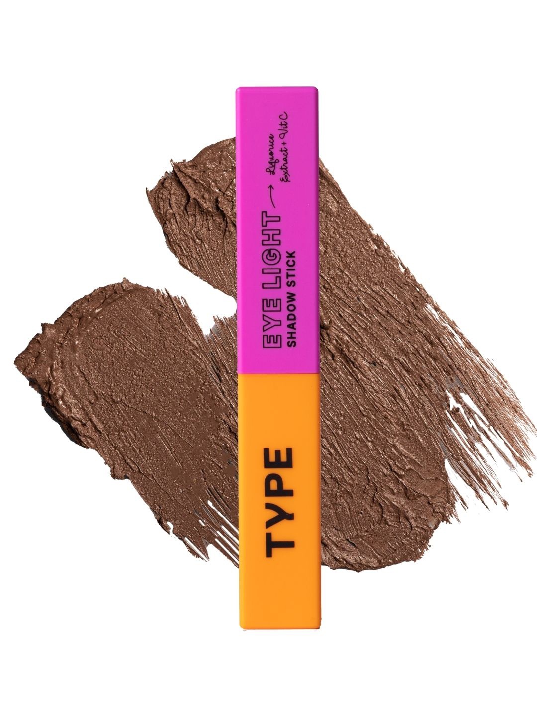 

TYPE BEAUTY INC Eye Light Shadow Stick With Liquorice Extract- 2.5 g - Chocolate Cake 706, Brown