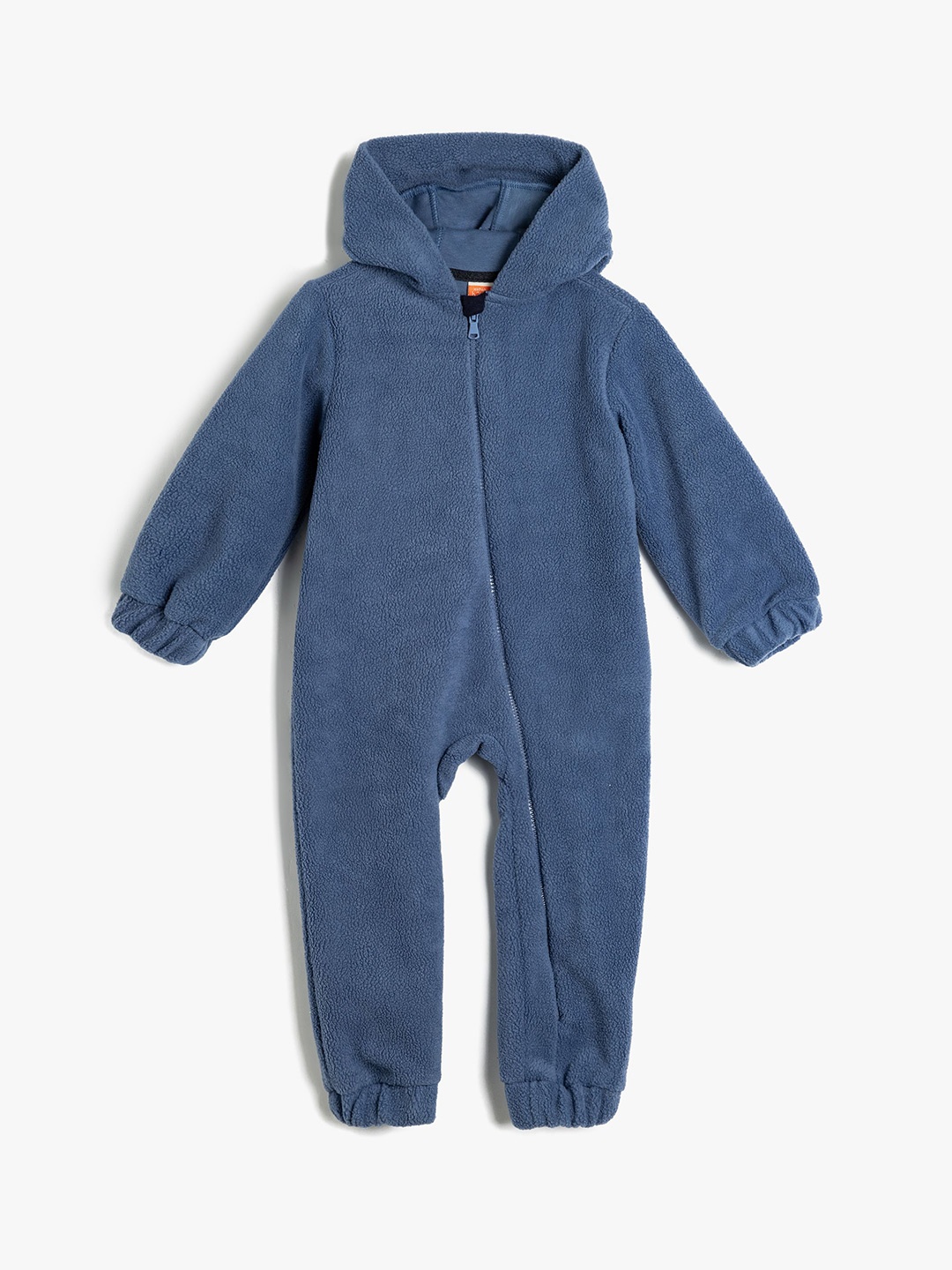 

Koton Boys Hooded Long Sleeves Rompers, Blue