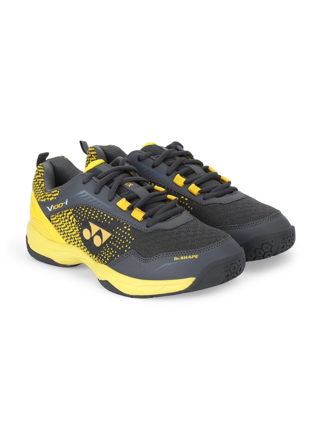 

YONEX Men V100I Non Marking Contagrip Badminton Shoes, Black