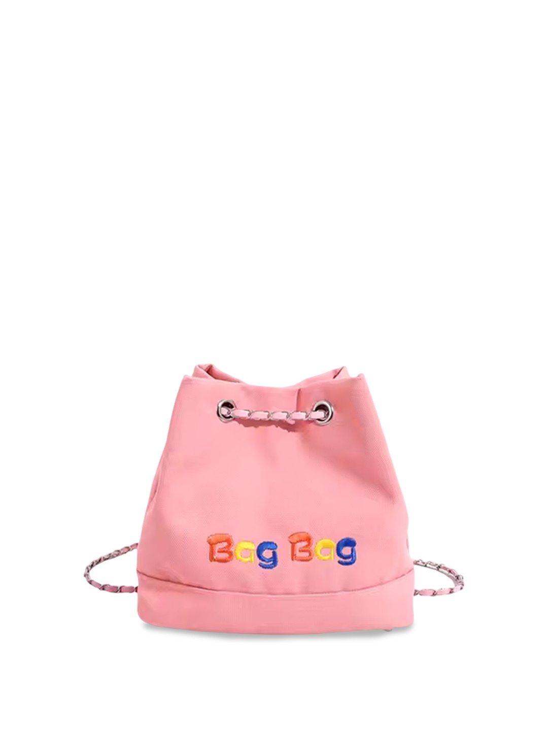 

StyleCast Checked Structured Sling Bag with Quilted, Pink