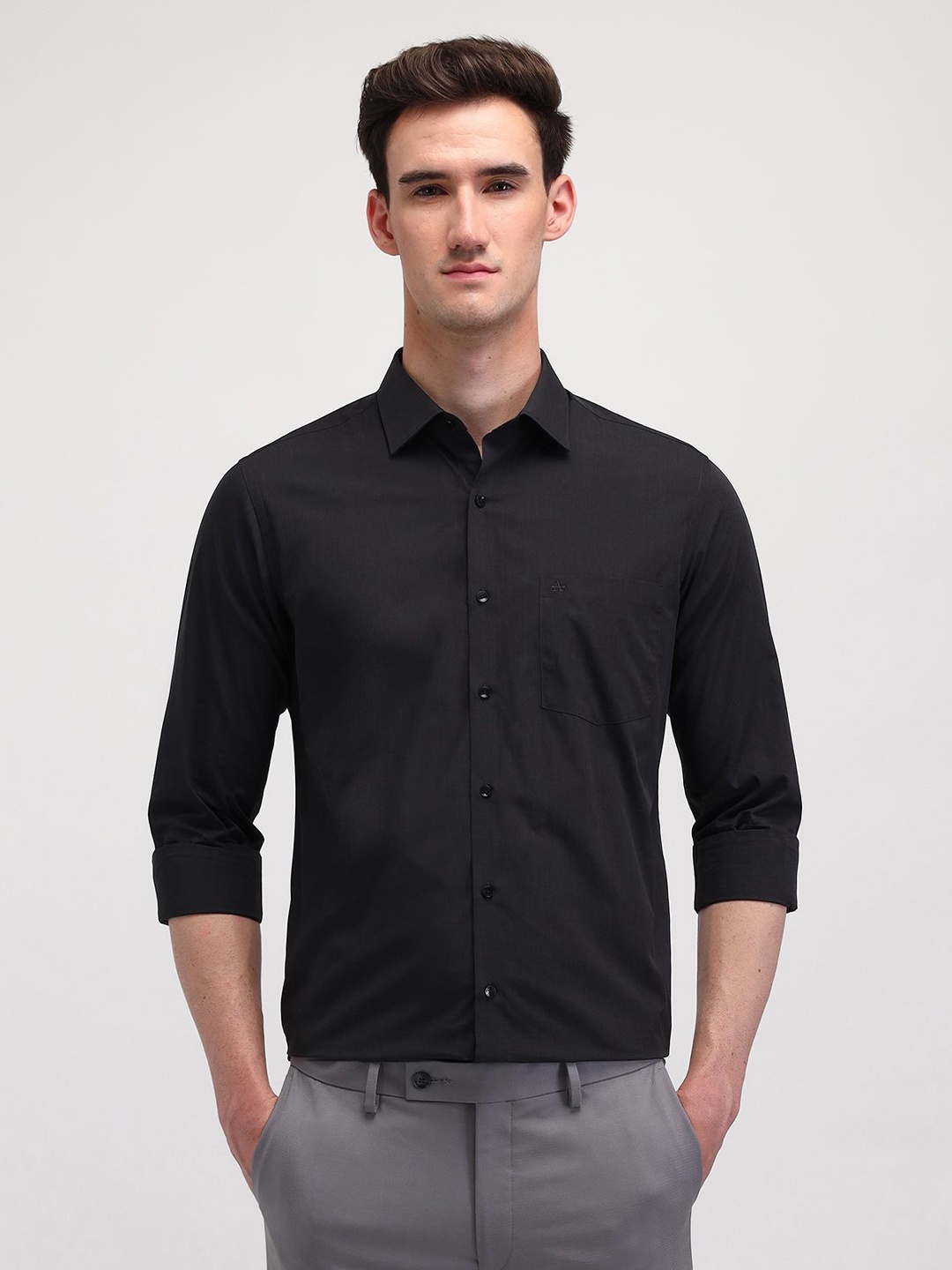 

Arrow Men Classic Opaque Formal Shirt, Grey