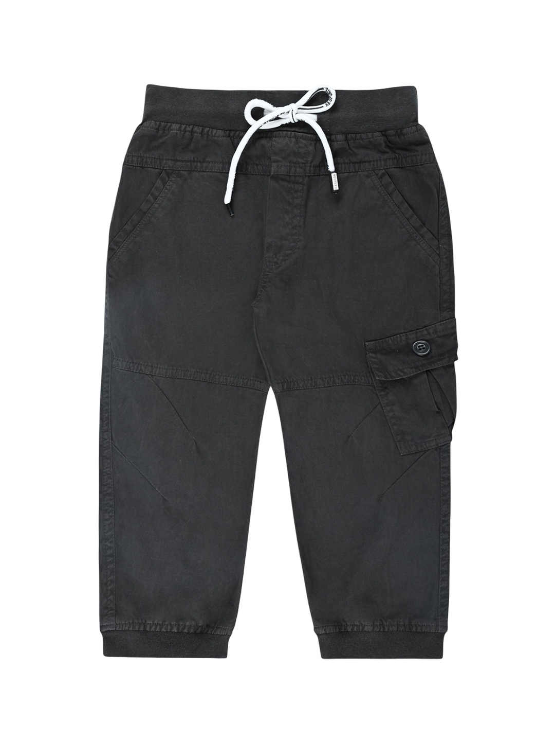 

Wish Karo Boys Mid Rise Regular Fit Jogger Jeans, Grey