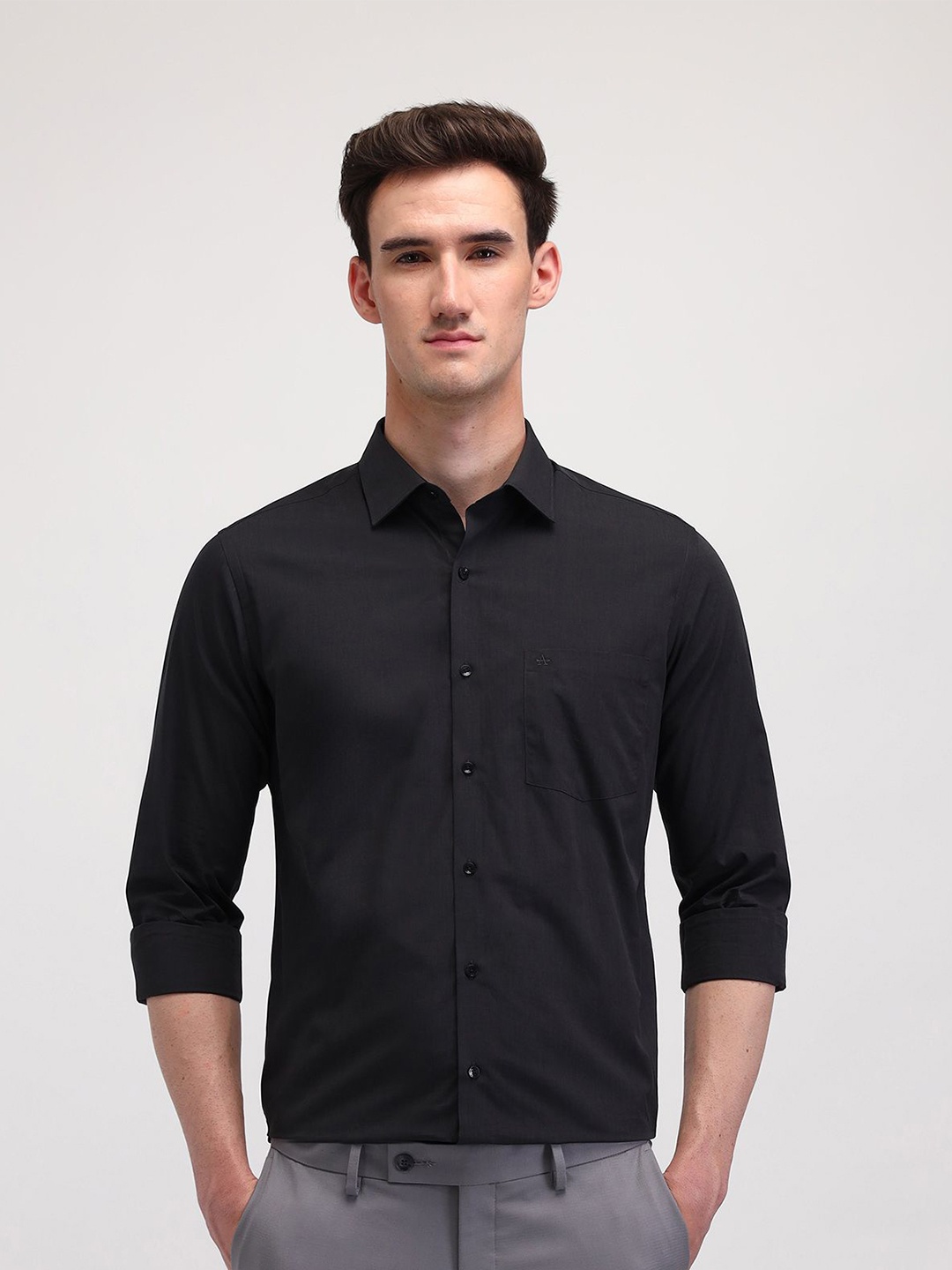 

Arrow Men Classic Opaque Formal Shirt, Grey