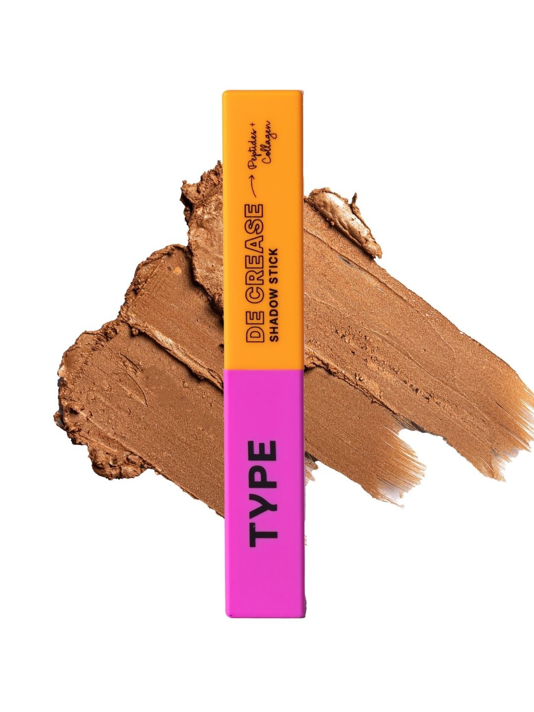 

TYPE BEAUTY INC De Crease Shadow Stick With Peptides & Collagen - 2.5 g - Whiskey 711, Brown