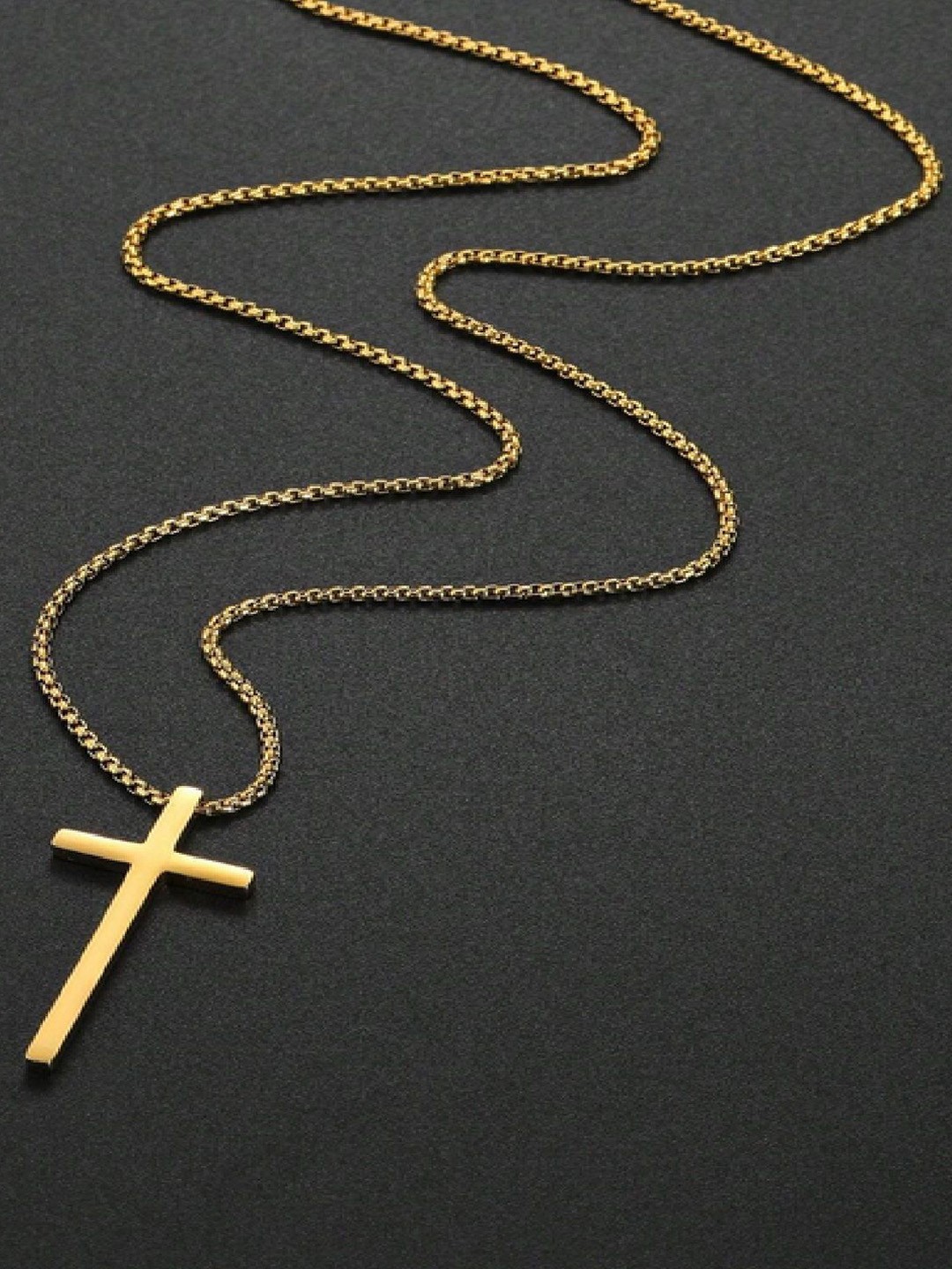 

RUHI COLLECTION Gold-Plated Geometric Pendants With Chains