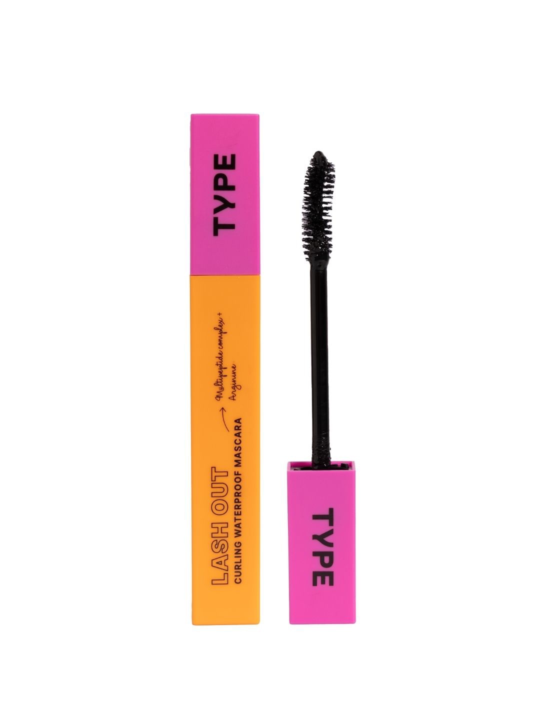 

TYPE BEAUTY INC Lash Out Curling Mascara With Multipeptides & Arginine - 8 ml - Black