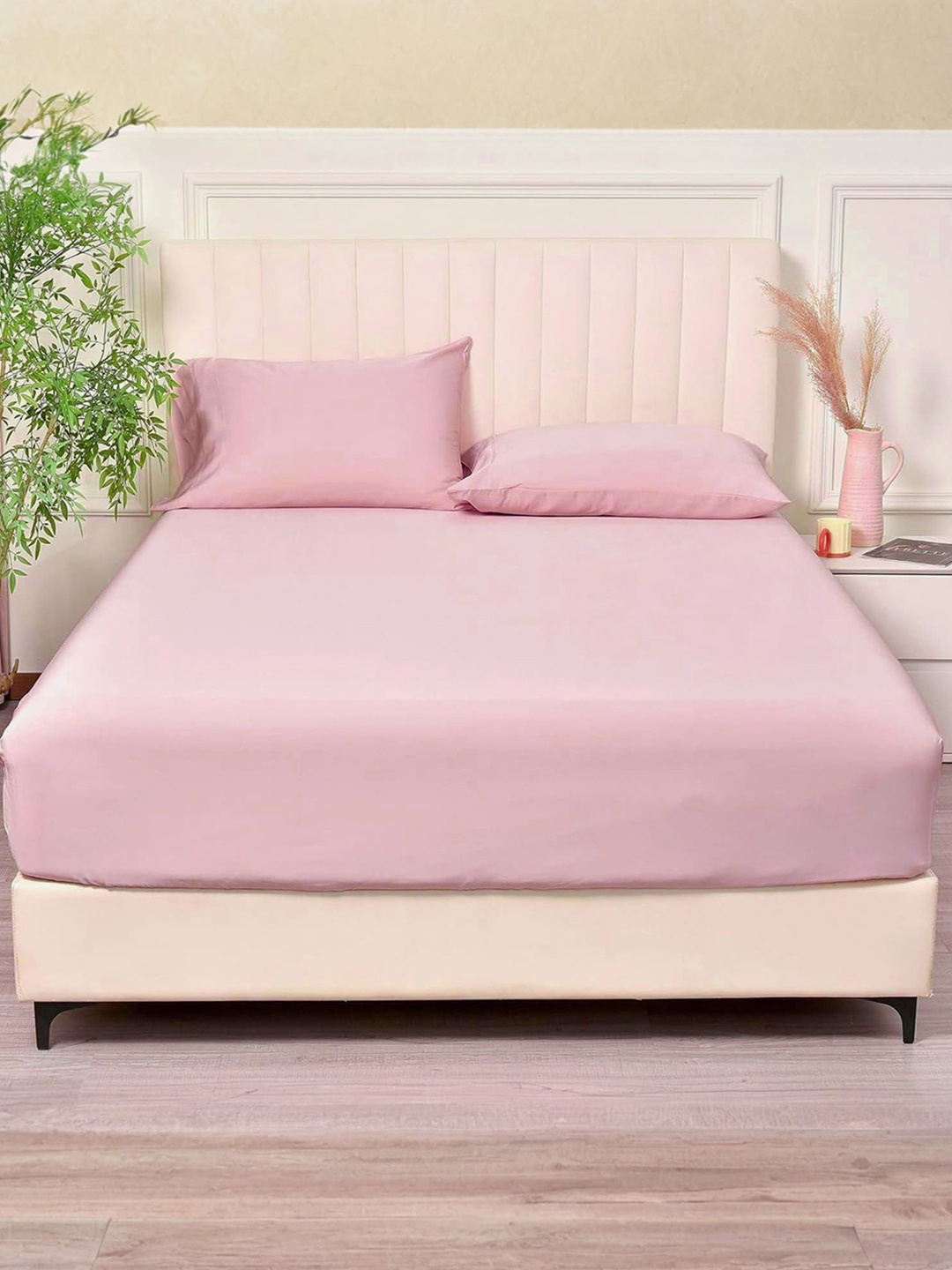 

Mush Lavender 250 TC Bamboo King Size Fitted Ultra Soft Bedsheet