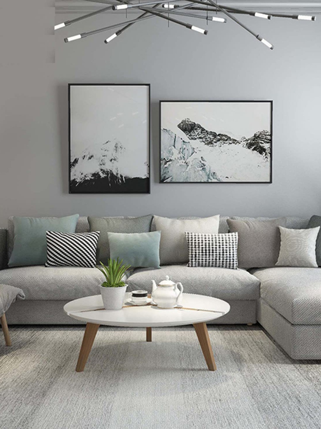 

Asian royal Grey Waterproof Wallpaper