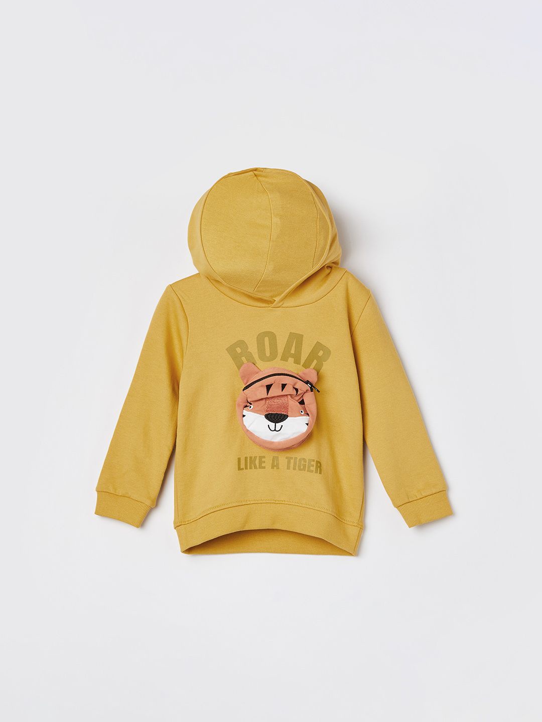 

Juniors by Lifestyle Boys Printed Sweatshirt, Mustard