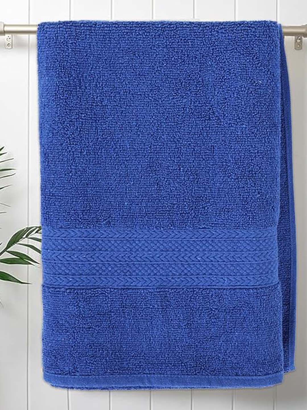 

Crest Innovative Lives Blue 2 Piece Cotton 600 GSM Towel Set