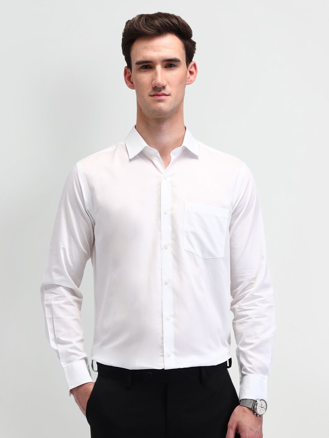 

Arrow Men Classic Opaque Formal Shirt, White