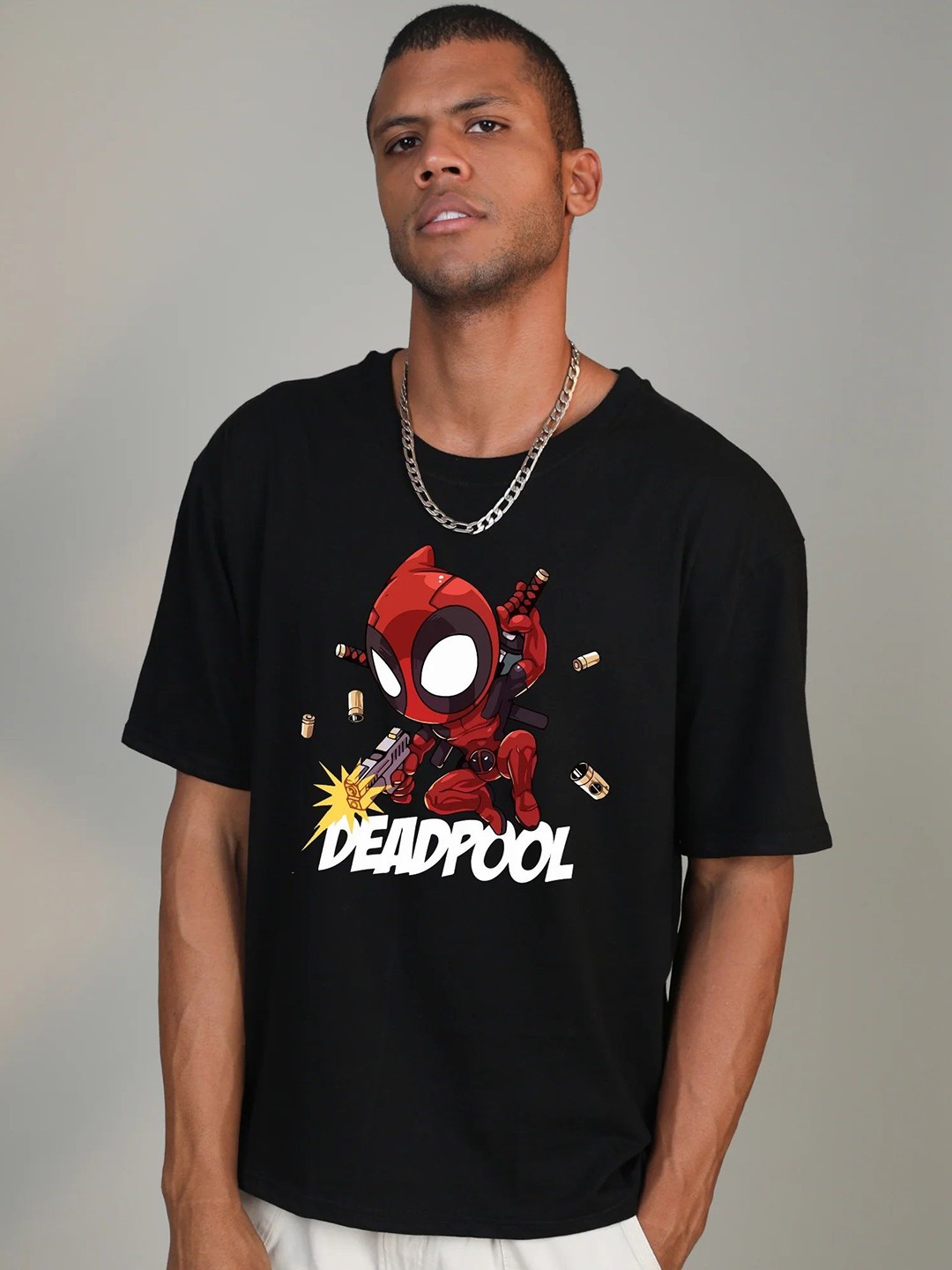 

BOTNIA Unisex Printed T-shirt, Black