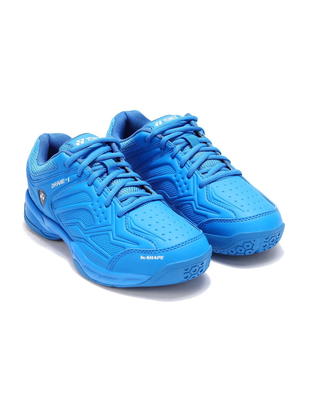 

YONEX Men DRIVE I Lace-Ups Non-Marking Badminton Shoes, Blue