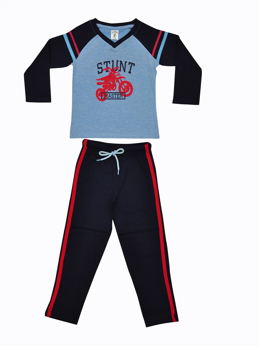 

BAESD Boys T-shirt With Trousers Set, Blue