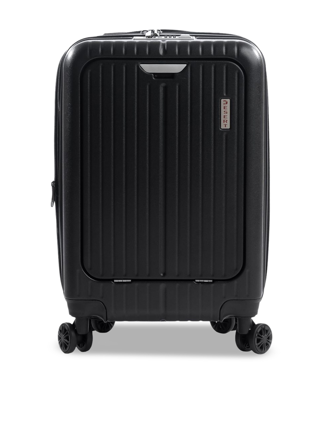 

PYB Hard Sided Cabin Trolly Suitcase, Black