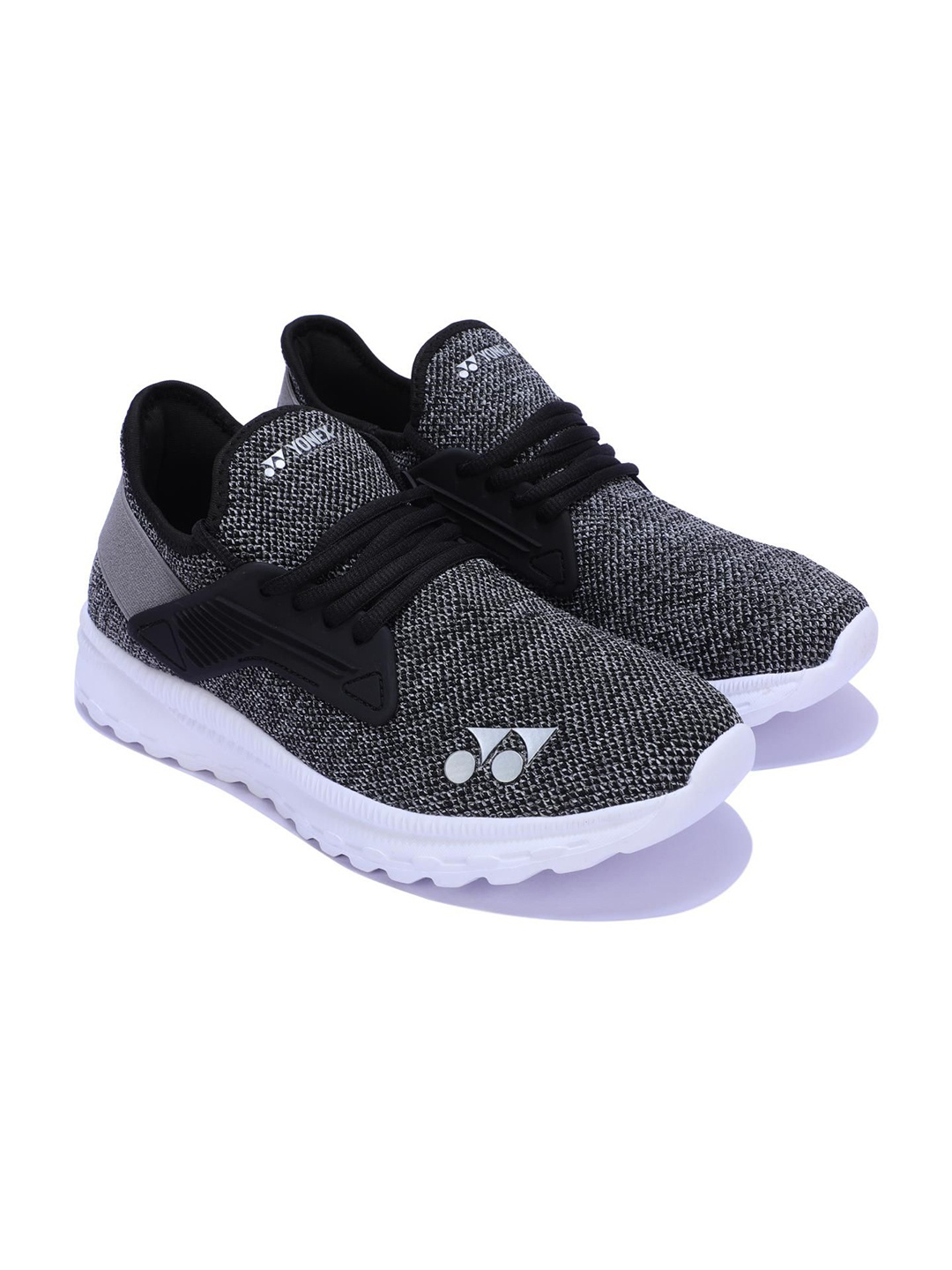 

YONEX TRU Smart 5007 Davis Non-Marking Slip-On Running Shoes, Black