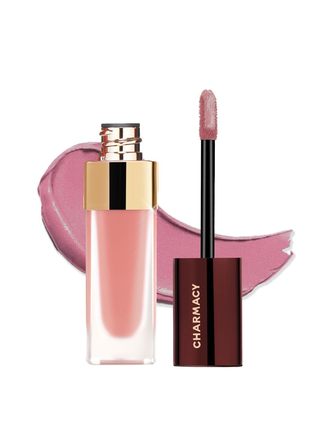 

Charmacy Milano Stunning Longstay Waterproof Liquid Lipstick - 5.6 ml - Snuggle Up 04, Pink