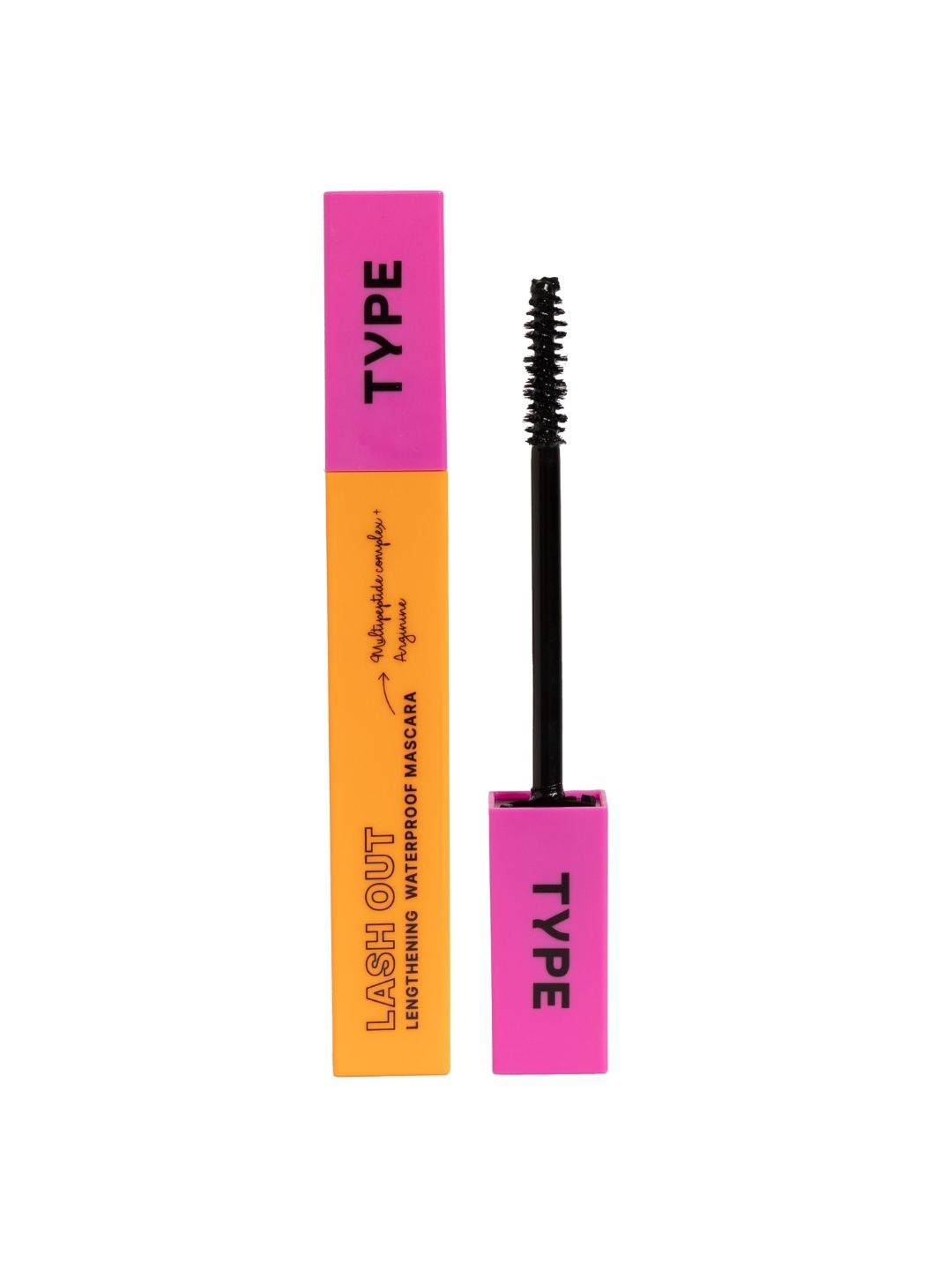 

TYPE BEAUTY INC Lash Out Mascara With Multipeptide Complex & Arginine - 8 ml - Black