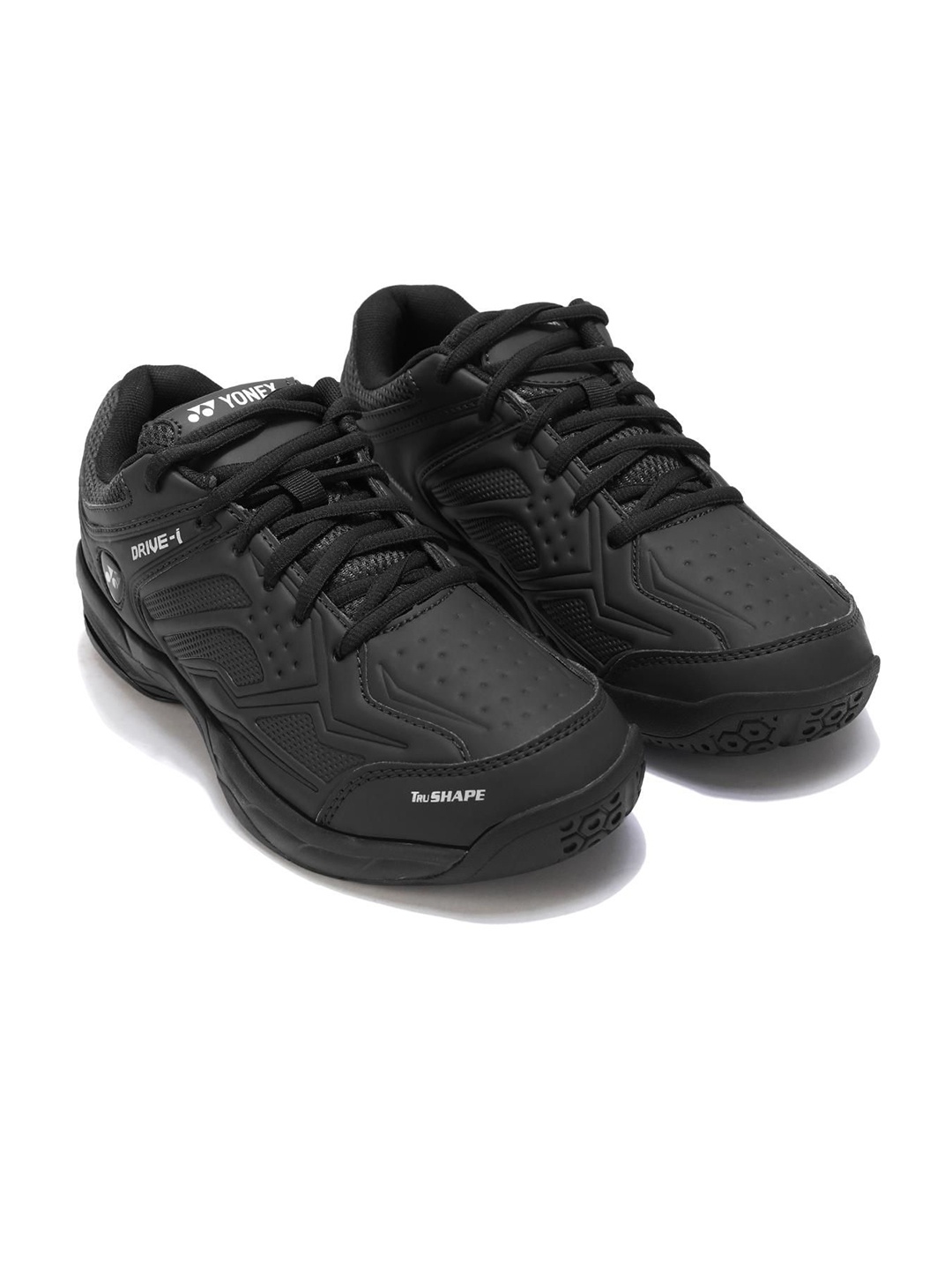 

YONEX Men DRIVE I Non Marking Contagrip Badminton Shoes, Black